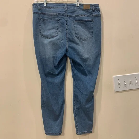 TAHARI Kelly Classic Skinny Jeans, 20W - Picture 2 of 7